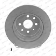 Jeu de 2 disques de frein arrière FERODO DDF814C - Visuel 1
