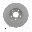 Jeu de 2 disques de frein arrière FERODO DDF819C - Visuel 1