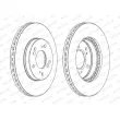 Jeu de 2 disques de frein avant FERODO DDF829C - Visuel 2