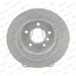 Jeu de 2 disques de frein arrière FERODO DDF835C - Visuel 1