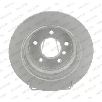 Jeu de 2 disques de frein arrière FERODO DDF835C