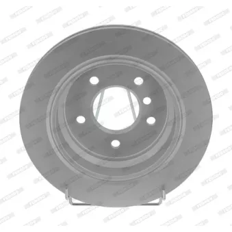 Jeu de 2 disques de frein arrière FERODO DDF836C