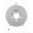 Jeu de 2 disques de frein arrière FERODO DDF929C - Visuel 1