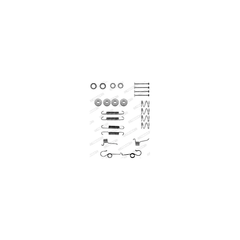 Kit d'accessoires, mâchoire de frein FERODO FBA1