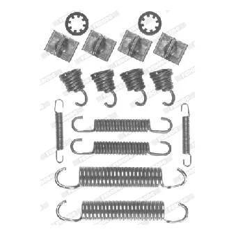 Kit d'accessoires, mâchoire de frein FERODO FBA105