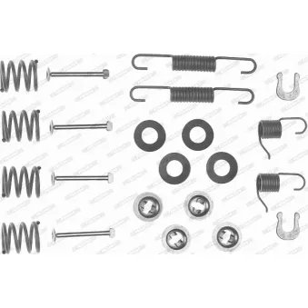 Kit d'accessoires, mâchoire de frein FERODO FBA113