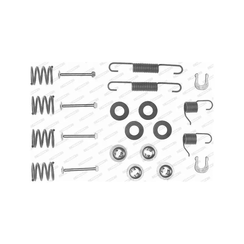 Kit d'accessoires, mâchoire de frein FERODO FBA113