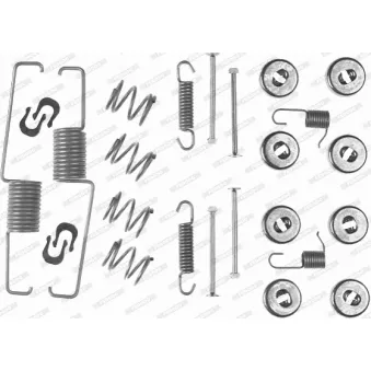 Kit d'accessoires, mâchoire de frein FERODO FBA114