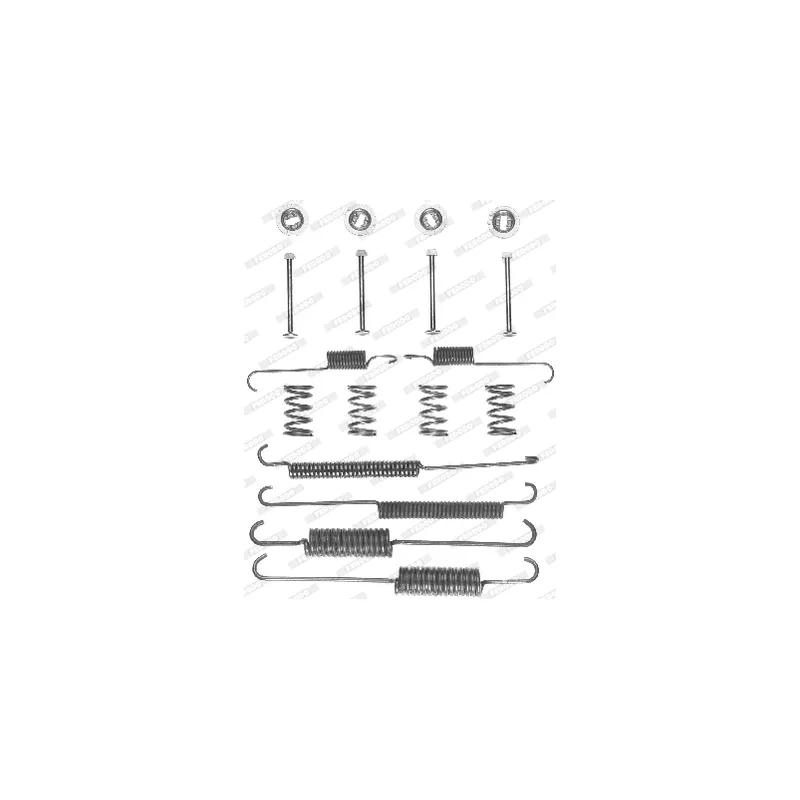 Kit d'accessoires, mâchoire de frein FERODO FBA115