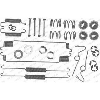Kit d'accessoires, mâchoire de frein FERODO FBA116