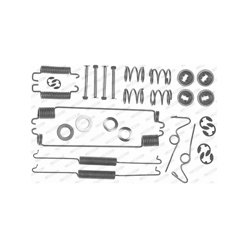 Kit d'accessoires, mâchoire de frein FERODO FBA116
