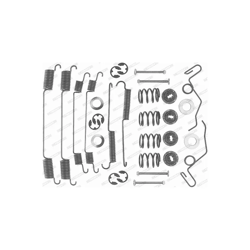 Kit d'accessoires, mâchoire de frein FERODO FBA117