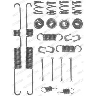 Kit d'accessoires, mâchoire de frein FERODO FBA118