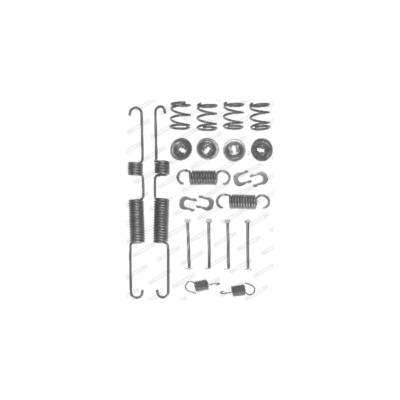 Kit d'accessoires, mâchoire de frein FERODO FBA118