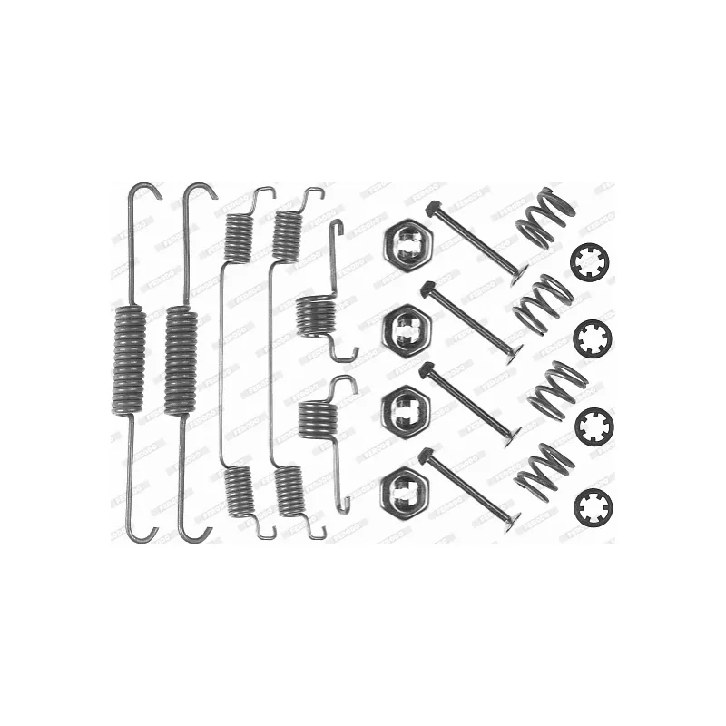 Kit d'accessoires, mâchoire de frein FERODO FBA121