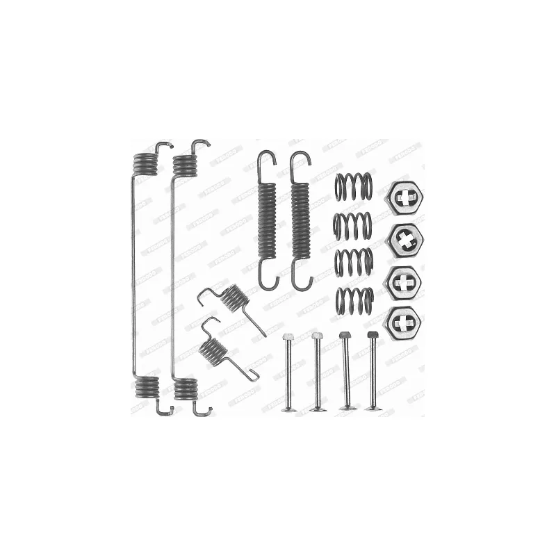 Kit d'accessoires, mâchoire de frein FERODO FBA126