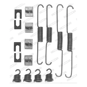 Kit d'accessoires, mâchoire de frein FERODO FBA131