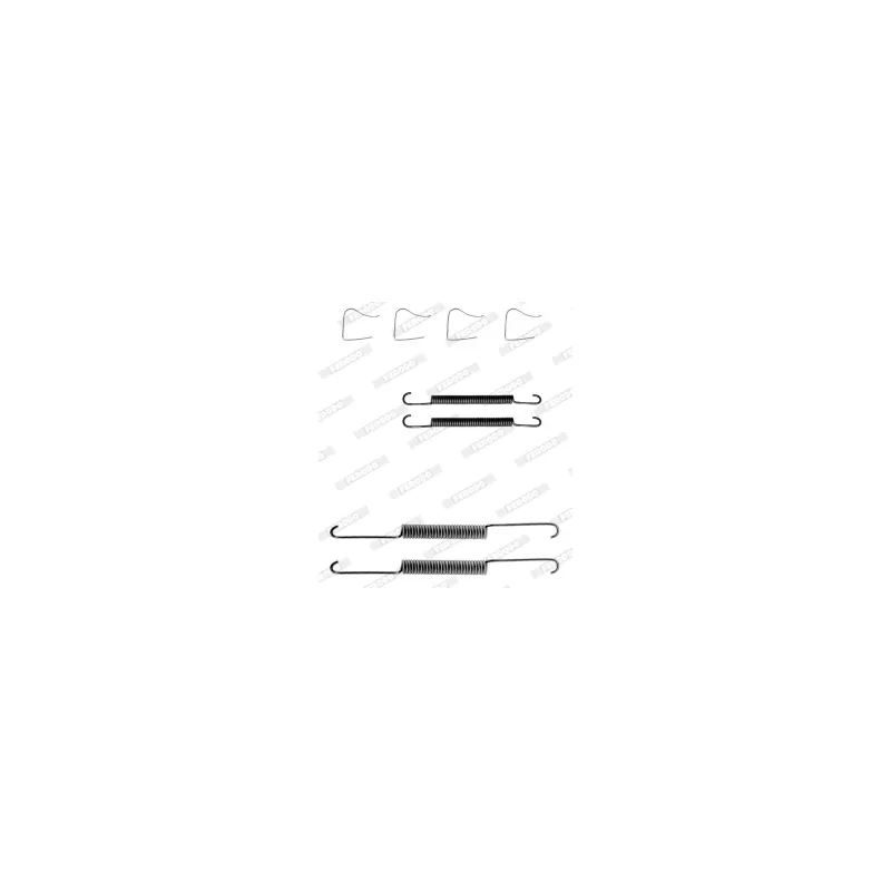 Kit d'accessoires, mâchoire de frein FERODO FBA133