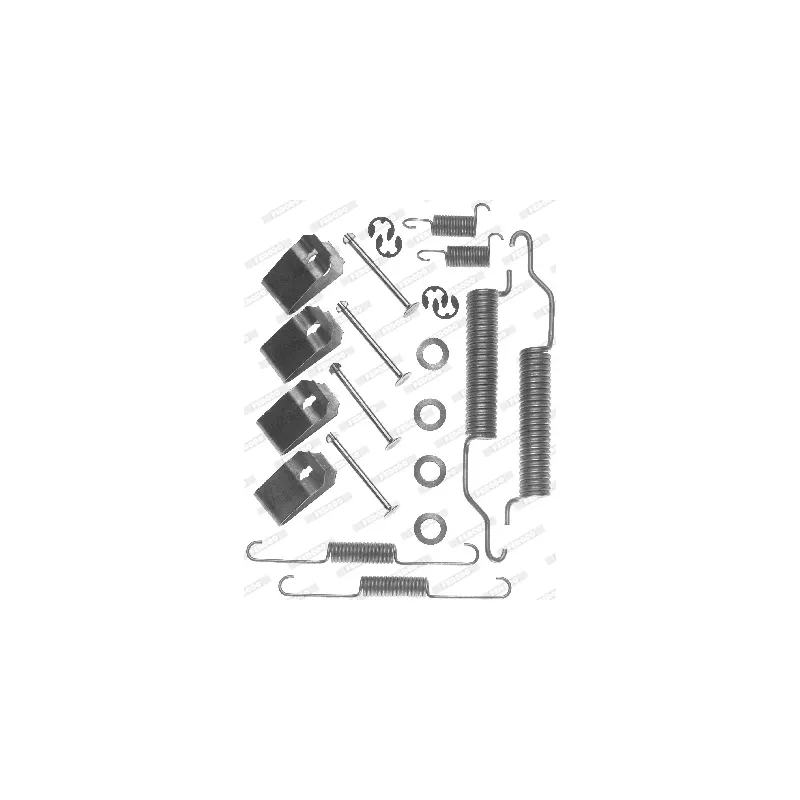 Kit d'accessoires, mâchoire de frein FERODO FBA135