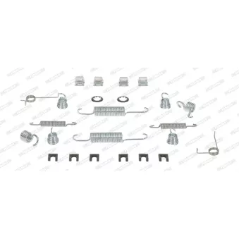 Kit d'accessoires, mâchoire de frein FERODO FBA136