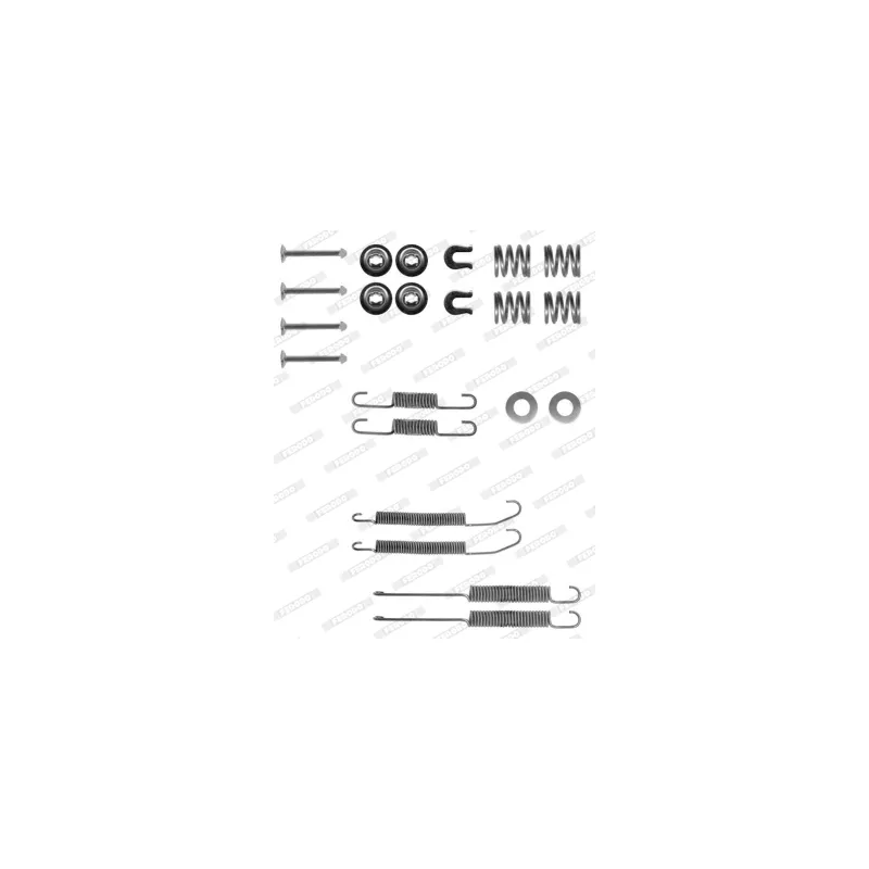 Kit d'accessoires, mâchoire de frein FERODO FBA152