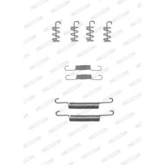 Kit d'accessoires, mâchoire de frein FERODO FBA156