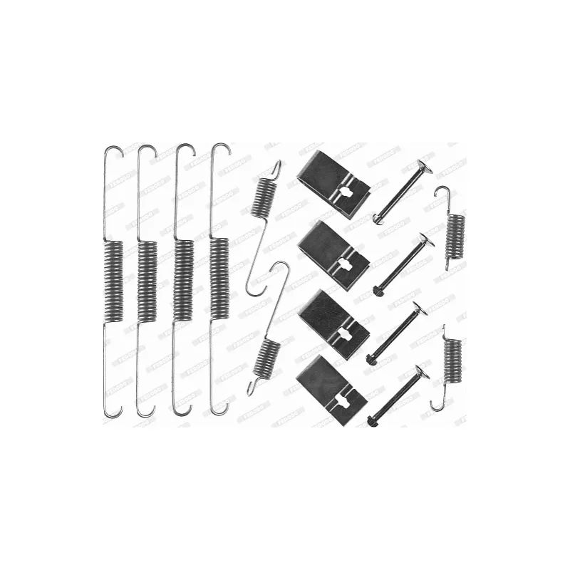Kit d'accessoires, mâchoire de frein FERODO FBA183