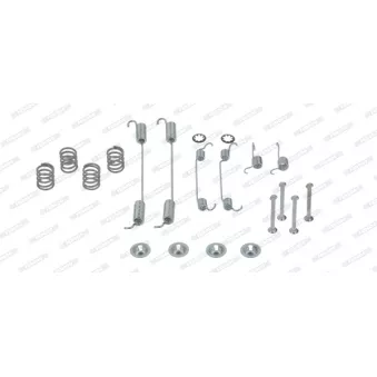 Kit d'accessoires, mâchoire de frein FERODO FBA204