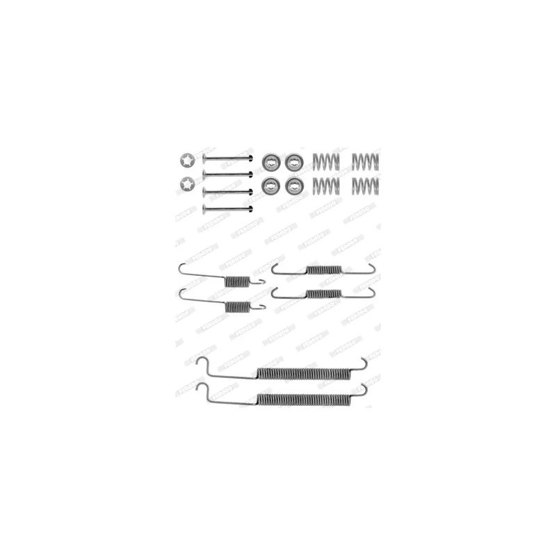 Kit d'accessoires, mâchoire de frein FERODO FBA205