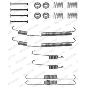 Kit d'accessoires, mâchoire de frein FERODO FBA206