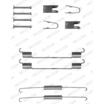 Kit d'accessoires, mâchoire de frein FERODO FBA207