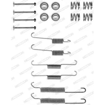 Kit d'accessoires, mâchoire de frein FERODO FBA21