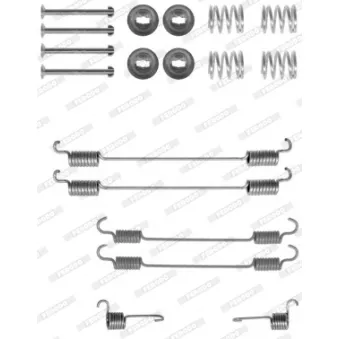 Kit d'accessoires, mâchoire de frein FERODO FBA211