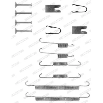 Kit d'accessoires, mâchoire de frein FERODO