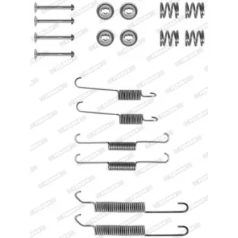 Kit d'accessoires, mâchoire de frein FERODO FBA22