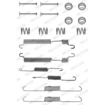 Kit d'accessoires, mâchoire de frein FERODO FBA224
