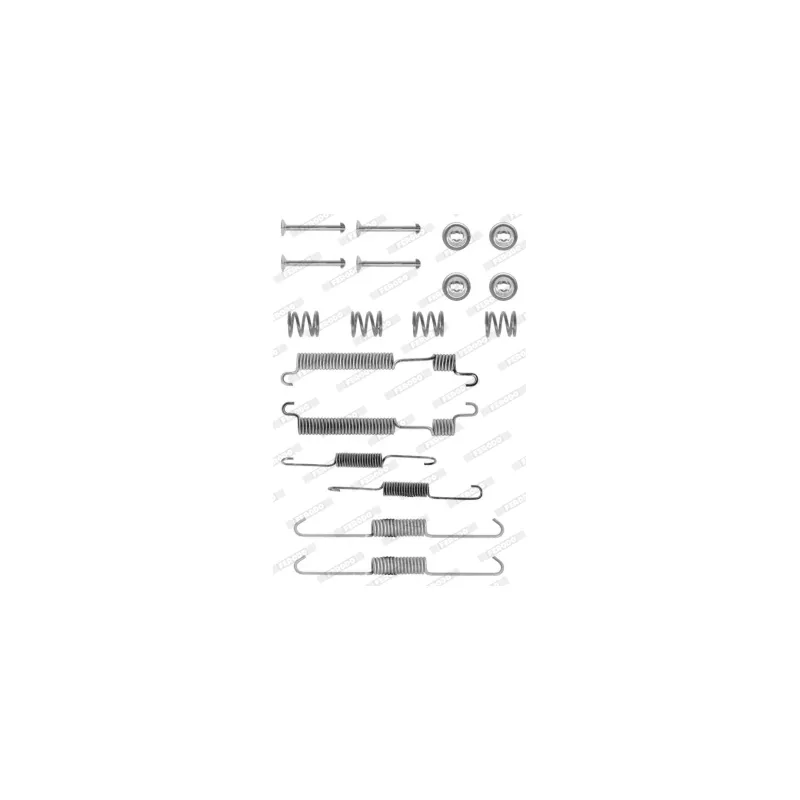 Kit d'accessoires, mâchoire de frein FERODO FBA224