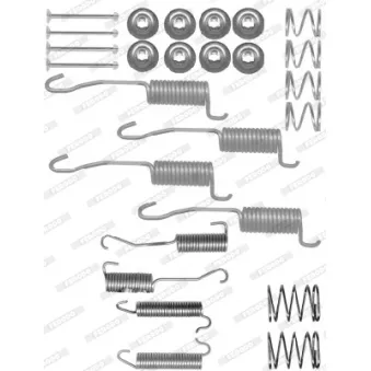 Kit d'accessoires, mâchoire de frein FERODO FBA225