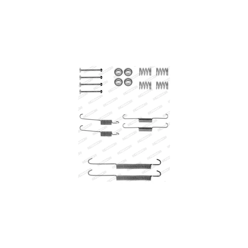 Kit d'accessoires, mâchoire de frein FERODO FBA27