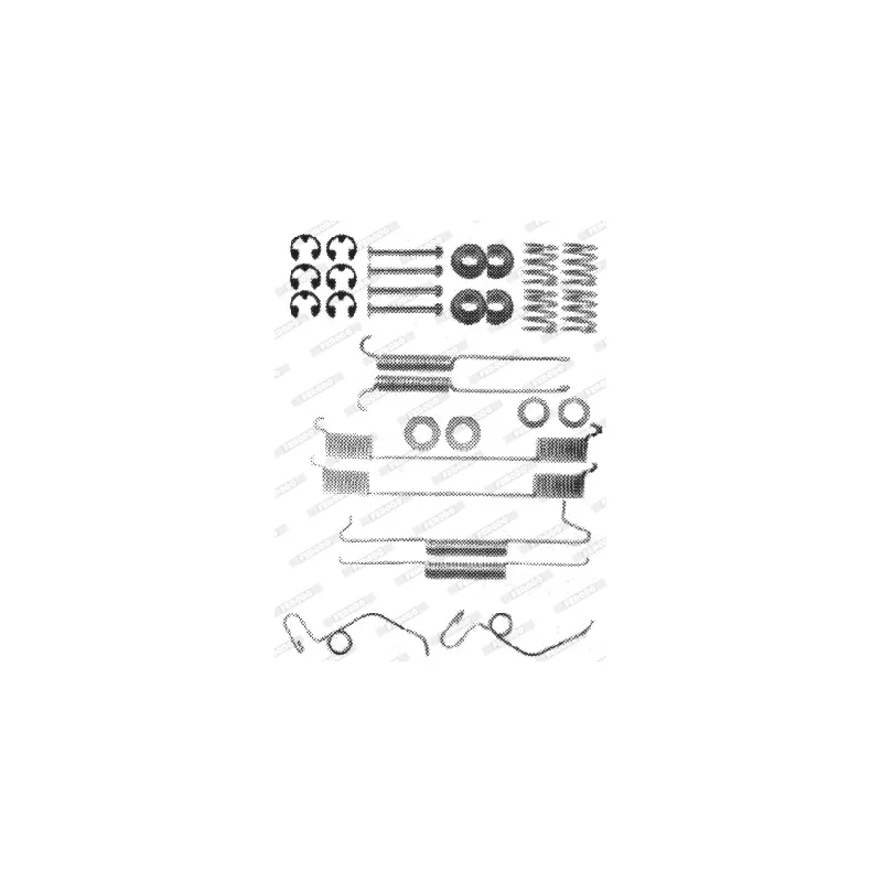 Kit d'accessoires, mâchoire de frein FERODO FBA32