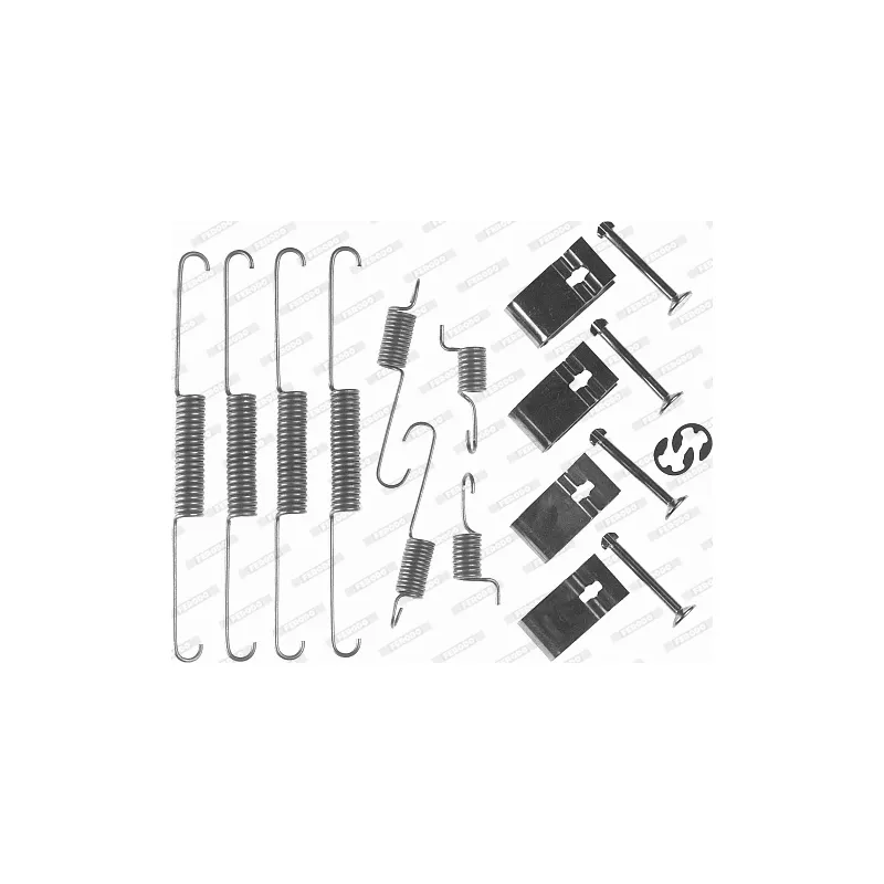 Kit d'accessoires, mâchoire de frein FERODO FBA37