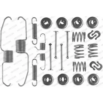 Kit d'accessoires, mâchoire de frein FERODO FBA38