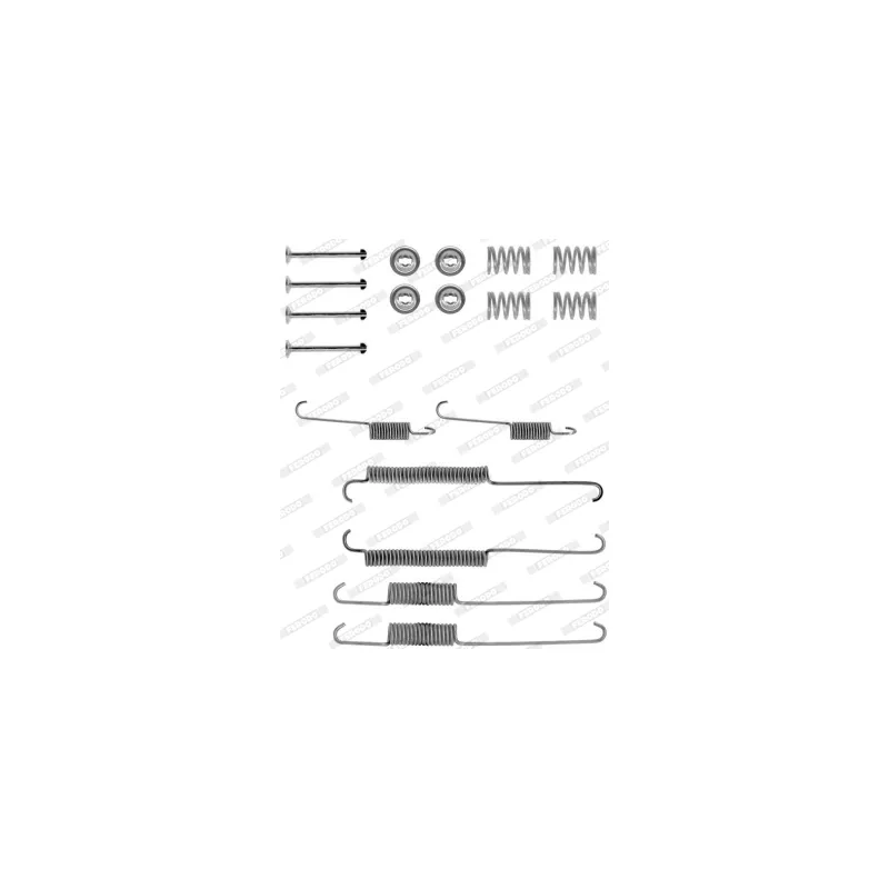 Kit d'accessoires, mâchoire de frein FERODO FBA39