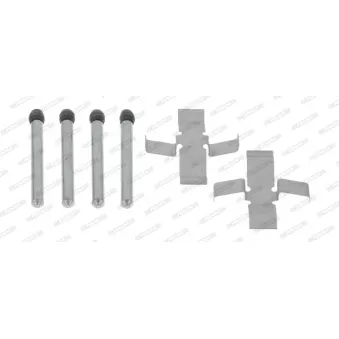 Kit d'accessoires, plaquette de frein à disque FERODO FBA403