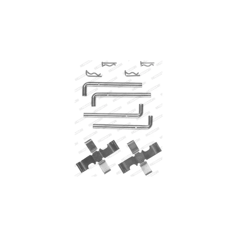 Kit d'accessoires, plaquette de frein à disque FERODO FBA415