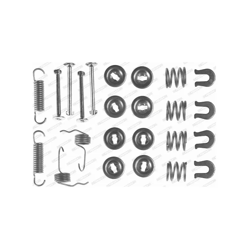 Kit d'accessoires, mâchoire de frein FERODO FBA43