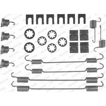 Kit d'accessoires, mâchoire de frein FERODO FBA44