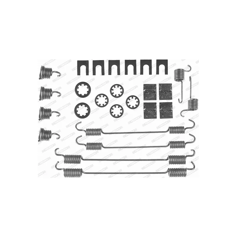 Kit d'accessoires, mâchoire de frein FERODO FBA44