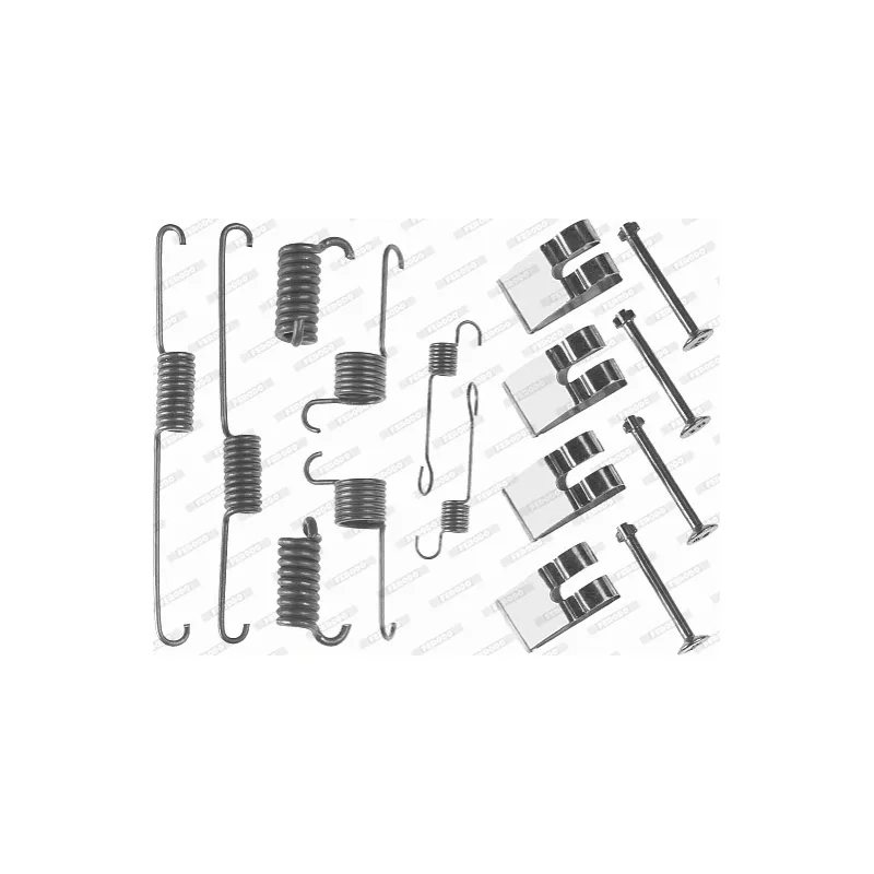 Kit d'accessoires, mâchoire de frein FERODO FBA45