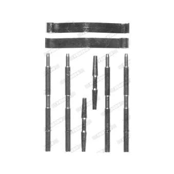 Kit d'accessoires, plaquette de frein à disque FERODO FBA457